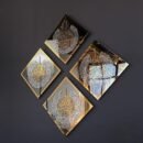 4-Piece Islamic Acrylic Wall Art