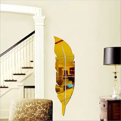 Premium Acrylic Leaf Mirror - Image 4