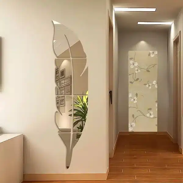 Premium Acrylic Leaf Mirror - Image 3