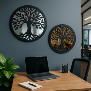 Tree of Life Acrylic Wall Mirror